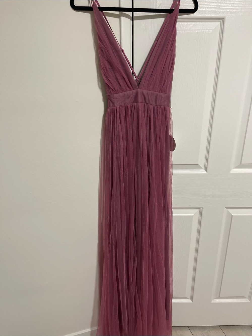 Luxxel Dusty Rose Tulle Dress